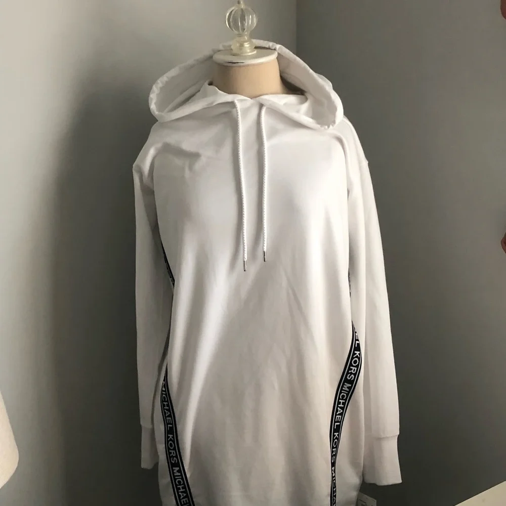 MICHAEL Michael Kors 3 Sweatshirt Dresses- Michael Kors logo on side seams - Picture 4 of 10